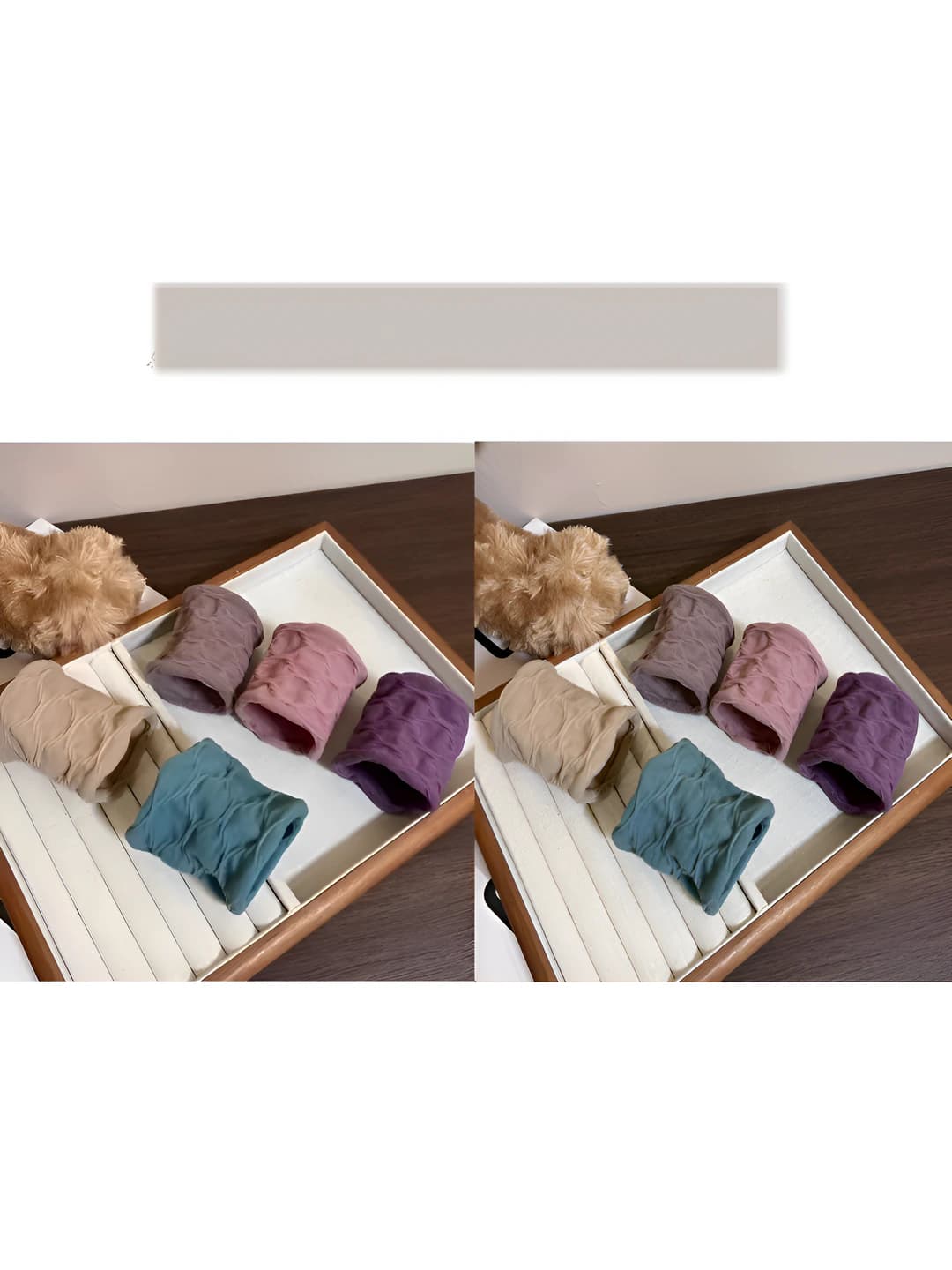 Mesh plaid [Multicolour + Multicolour] 10 pcs