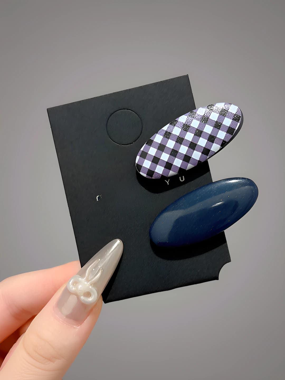 1# Синяя клетка 2 шт - 4cm