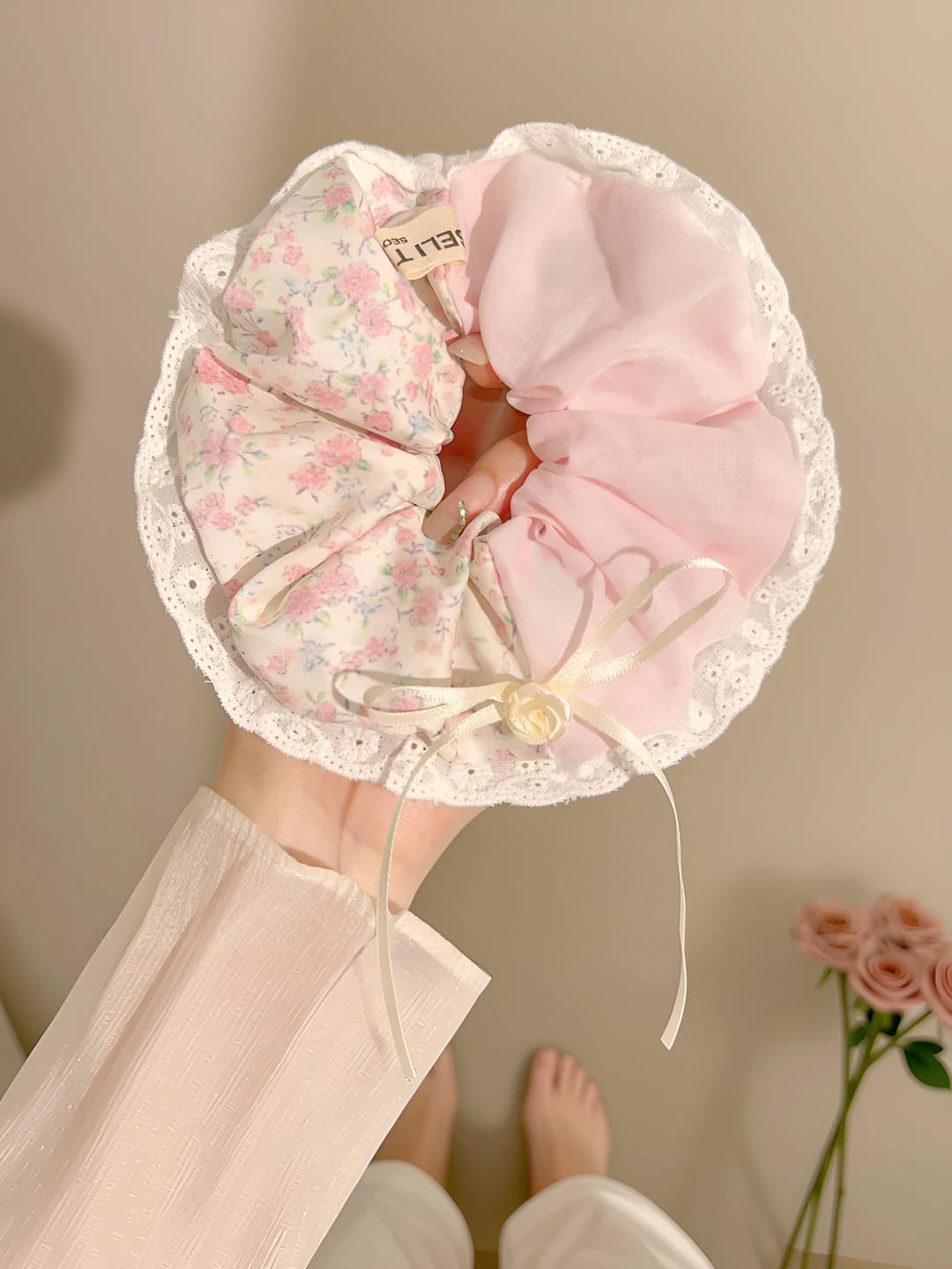 1# Pink-white rose two-tone ~14 cm