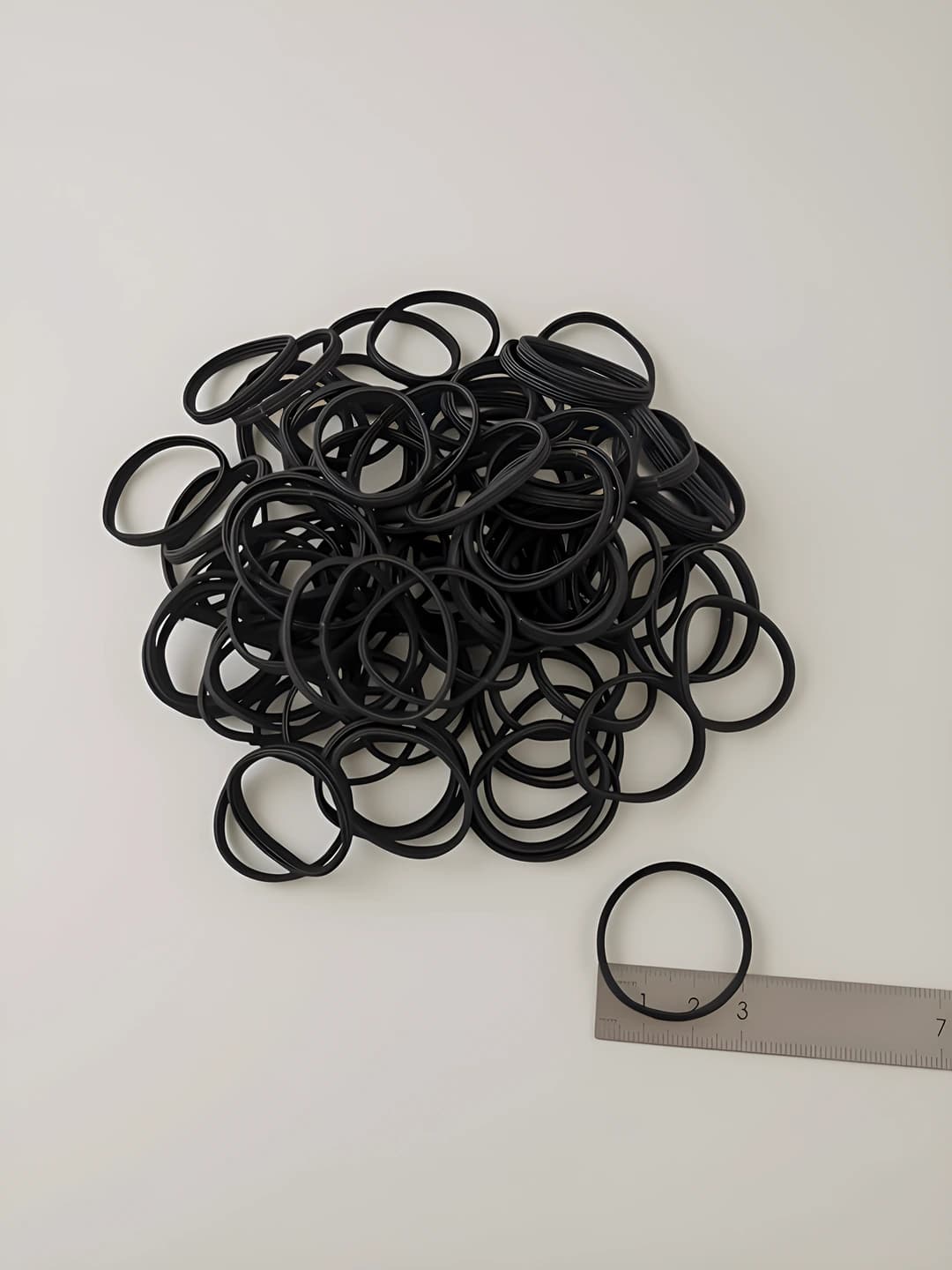 Black flat line large-100 pcs