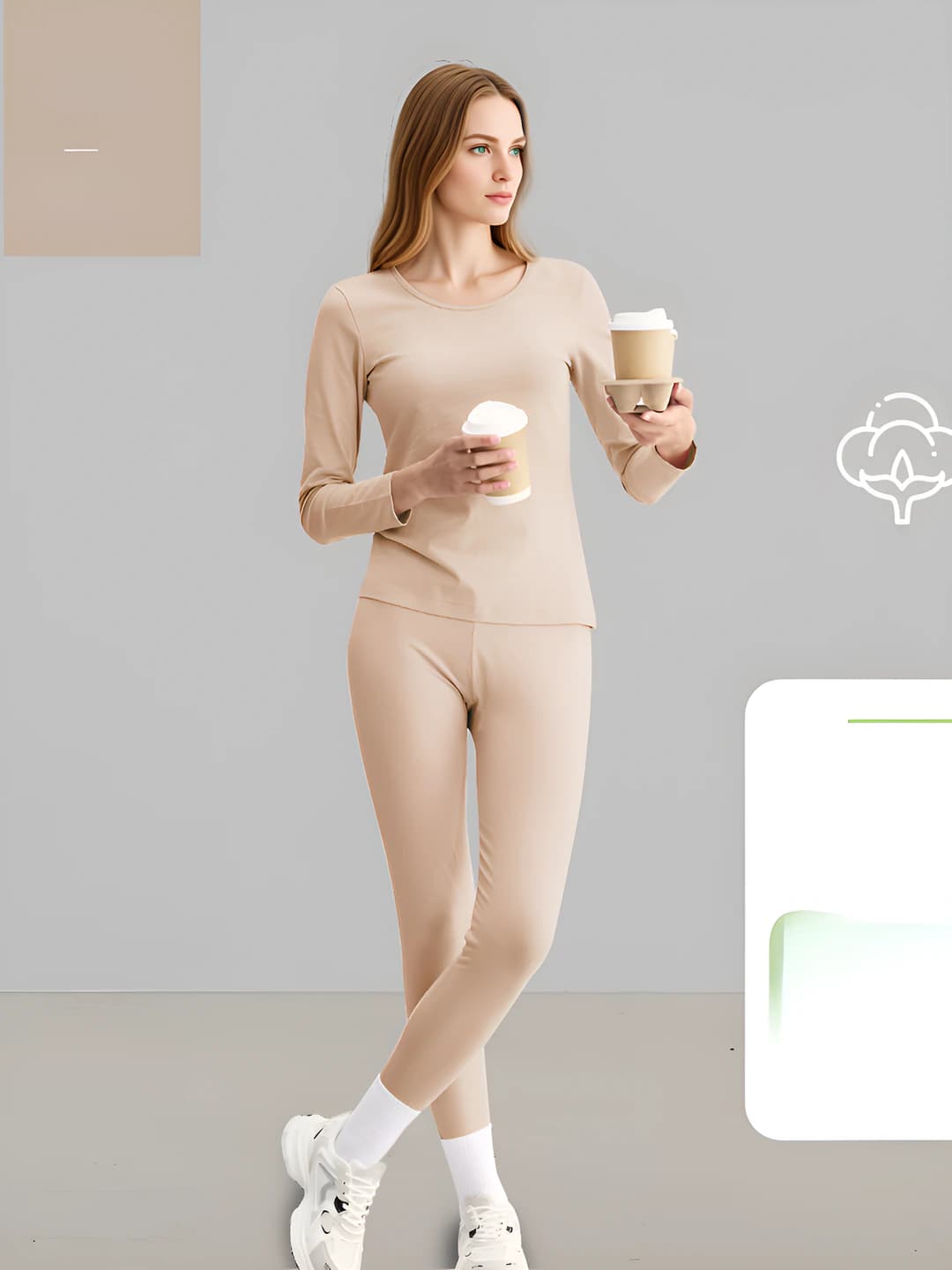 Women's, set, nude