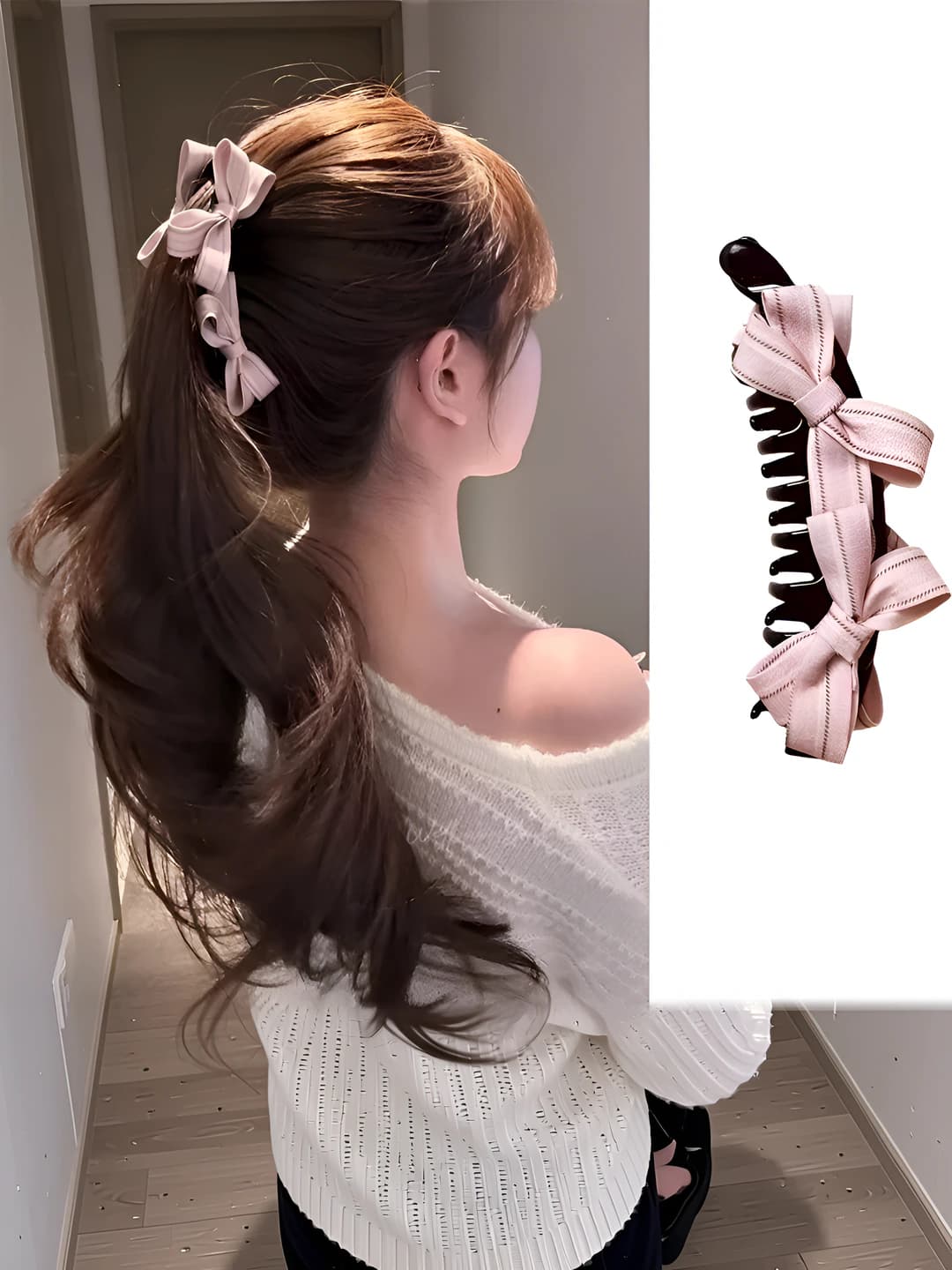 1# Pushti ikki tomonli tasma banan klipsi poydevi 13 sm