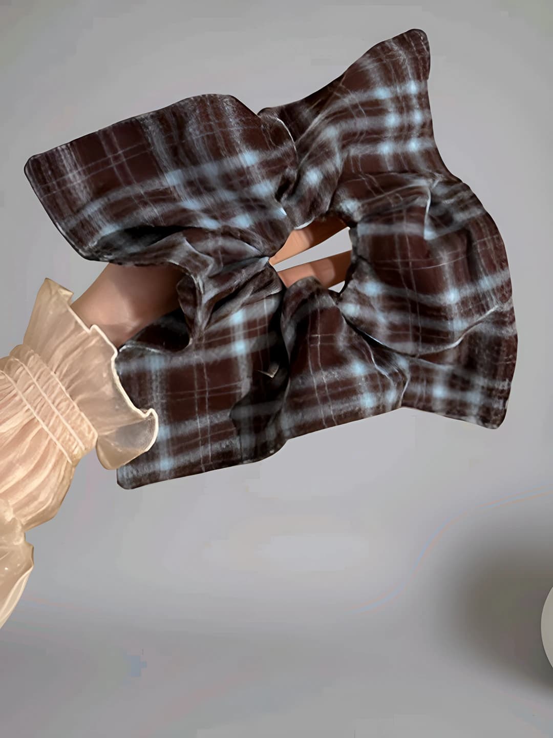 2# Black & blue plaid