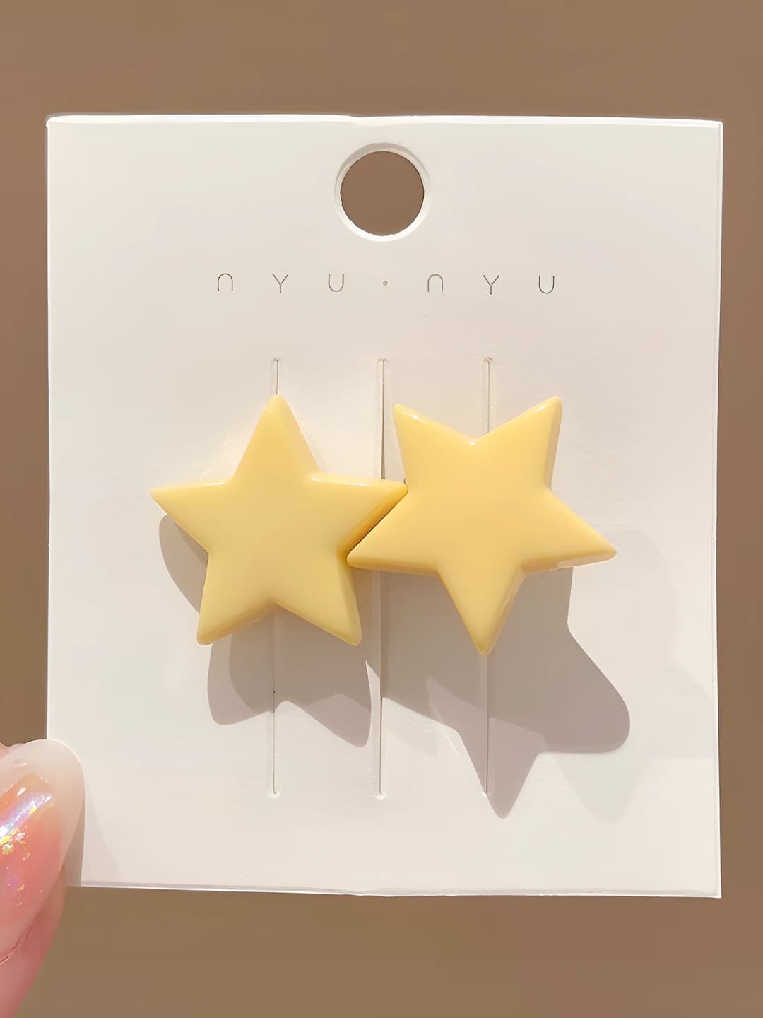 1# Два звезды зажим 4cm