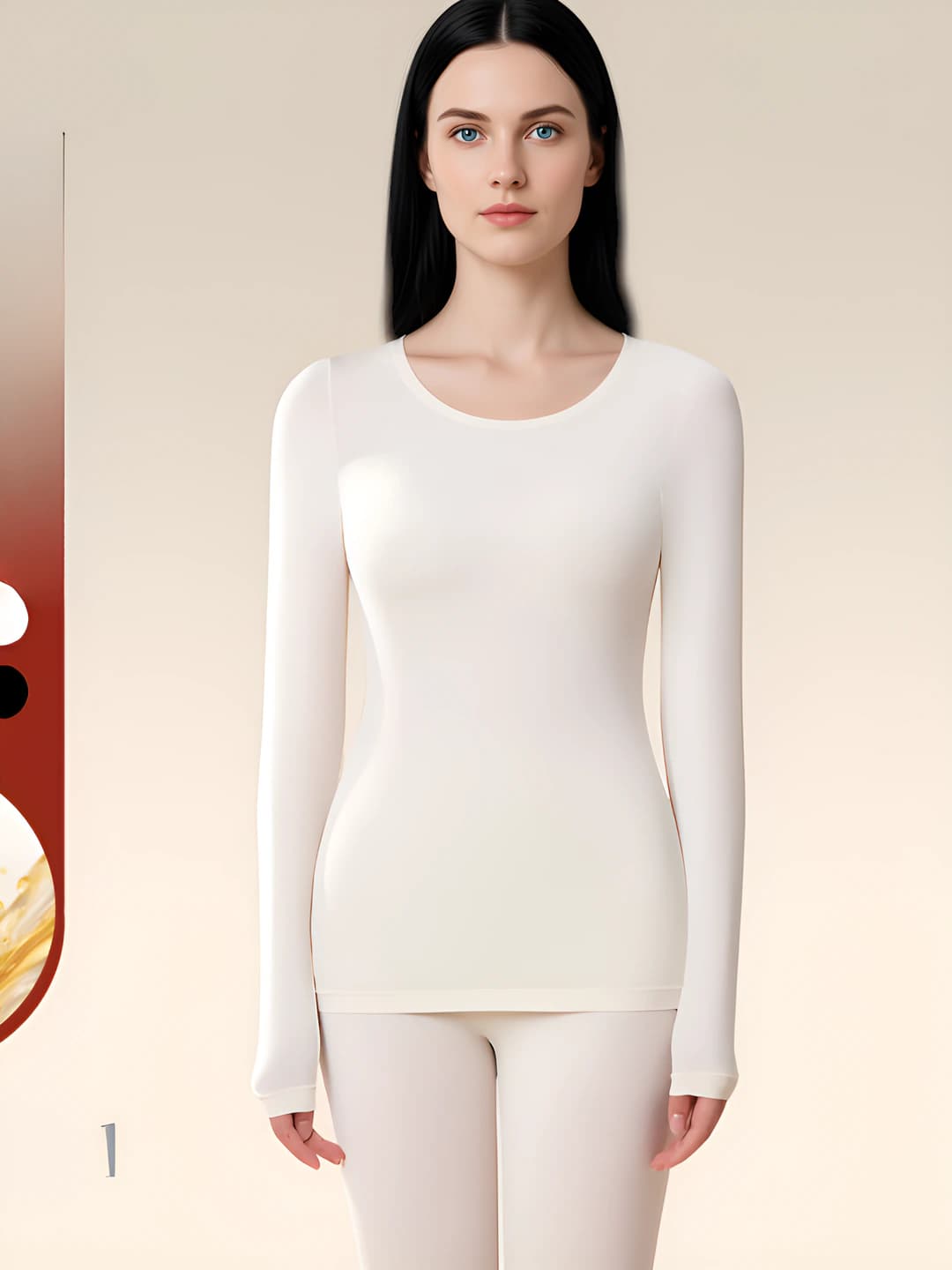 Elegant white 8643 [Set]