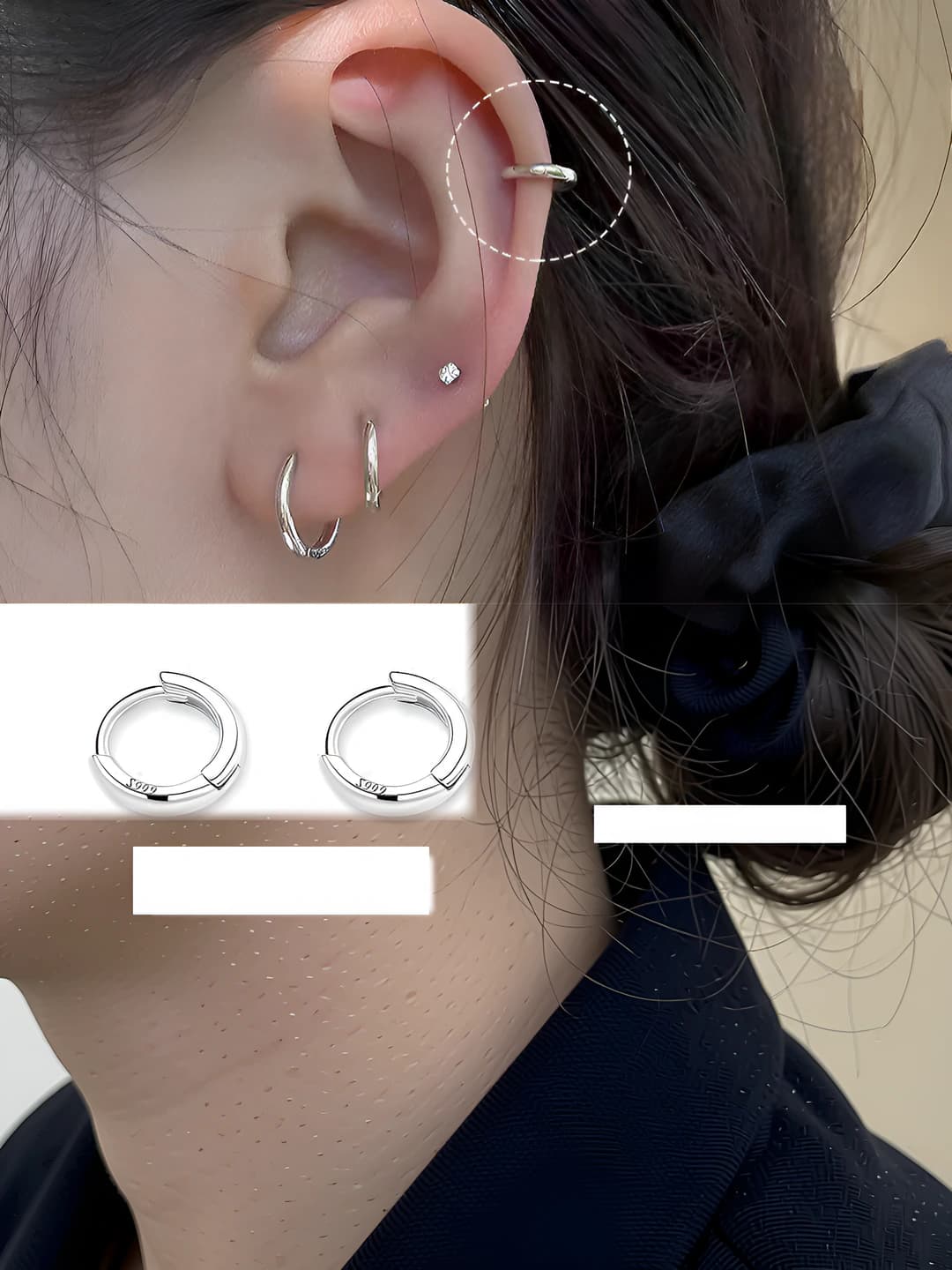 8mm, pair