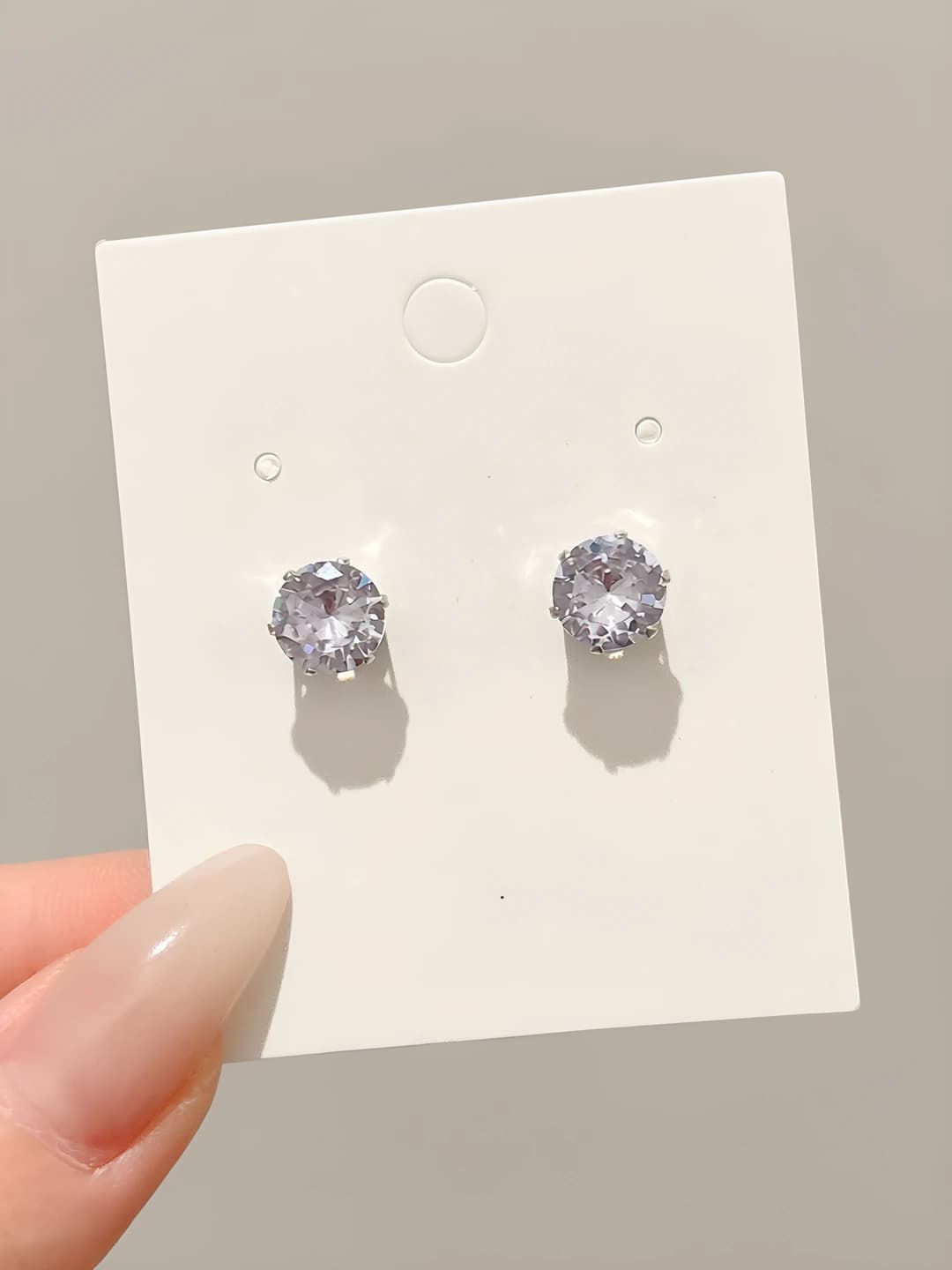 3# 8MM magnetic ear clips pair