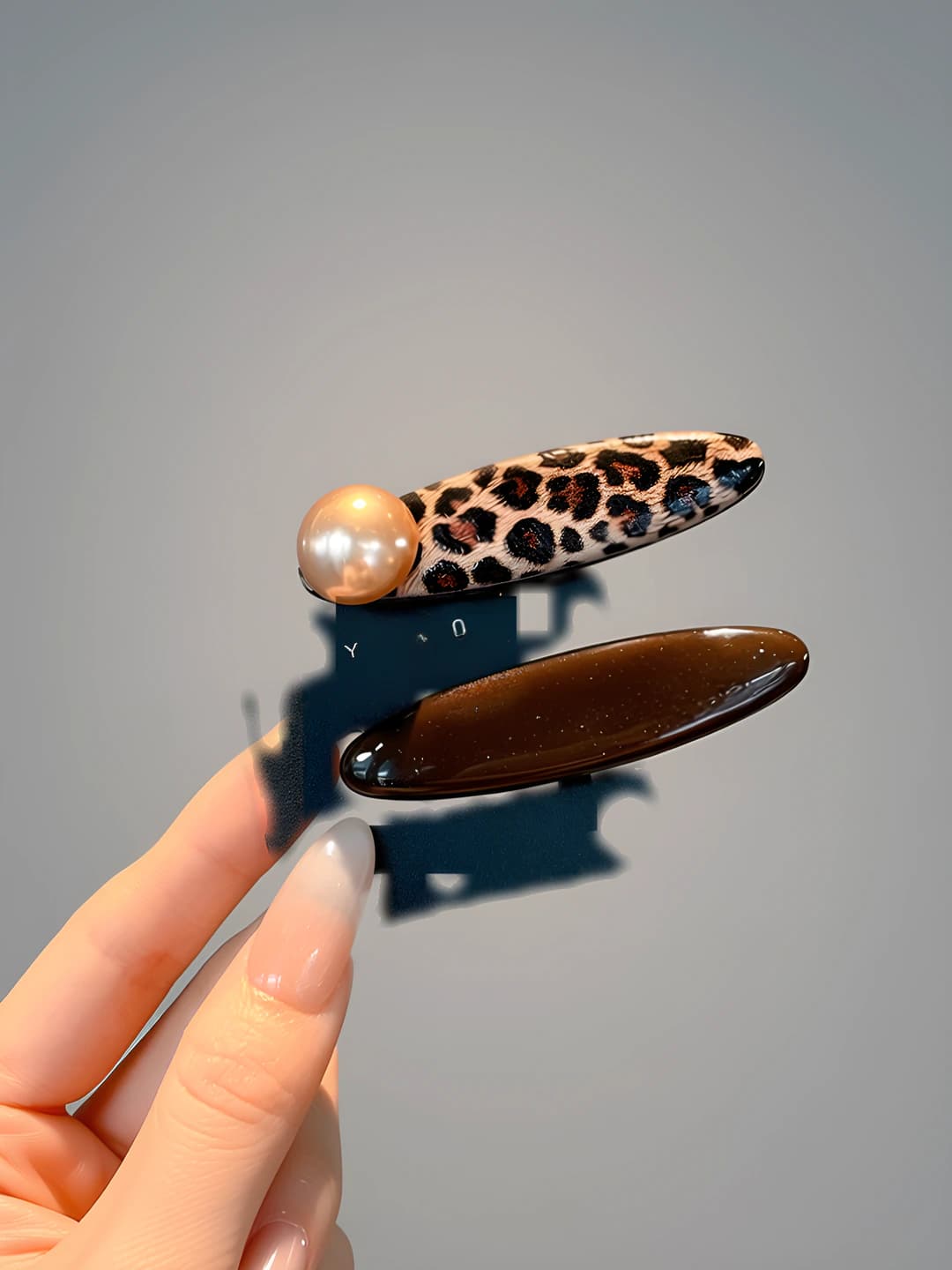 3# Oval clip pair 4cm