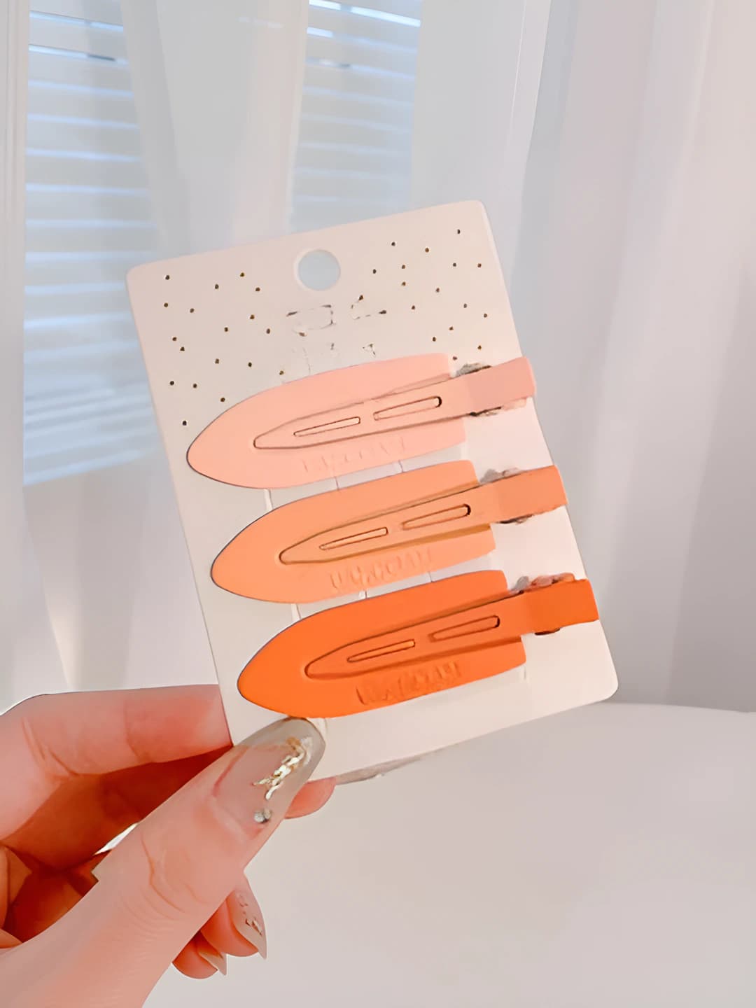 3# Orange - 3 pcs, 7 cm