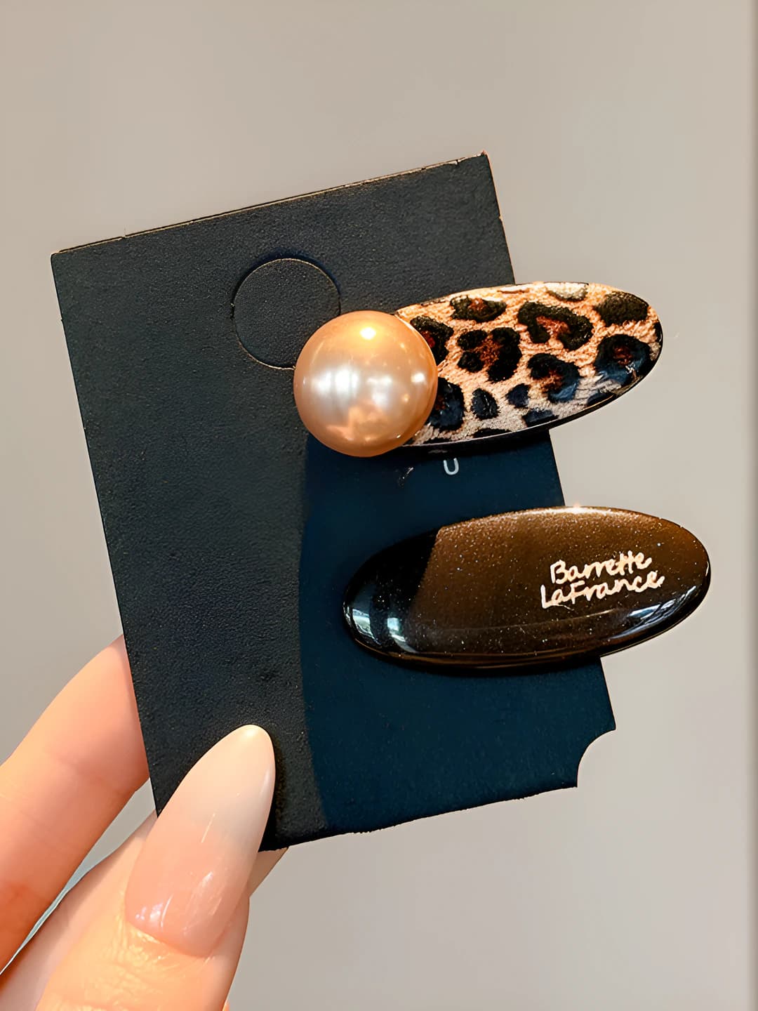2# Teardrop clip pair 6cm