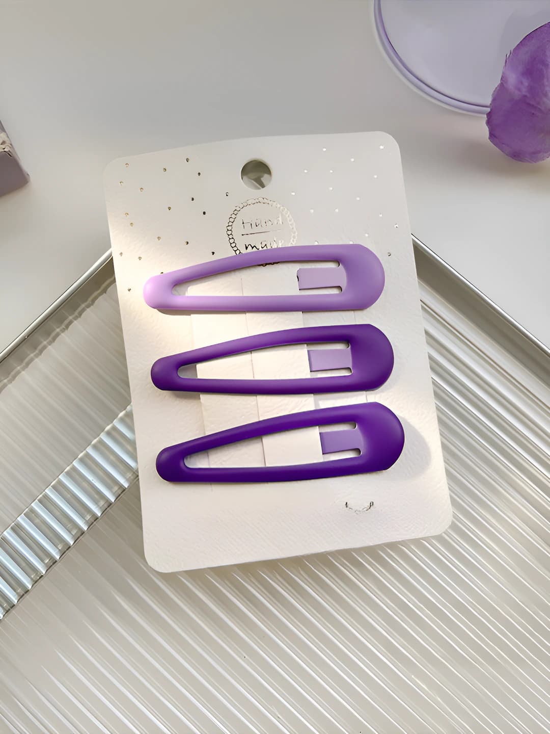 Purple drop 3 pcs