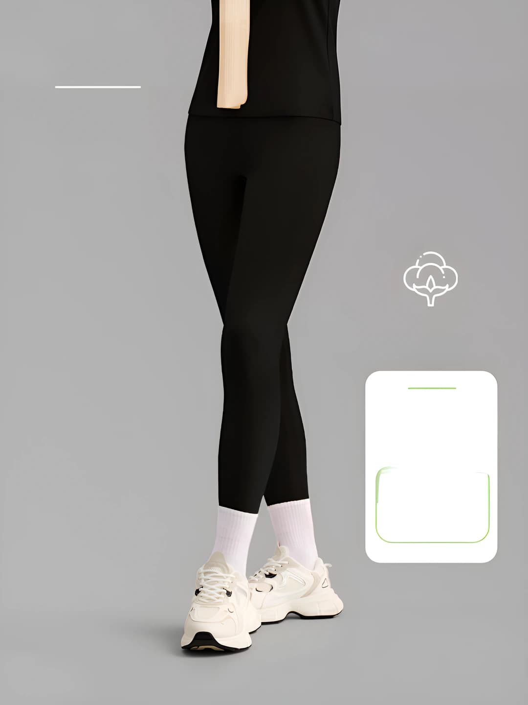 Women's pants, black
