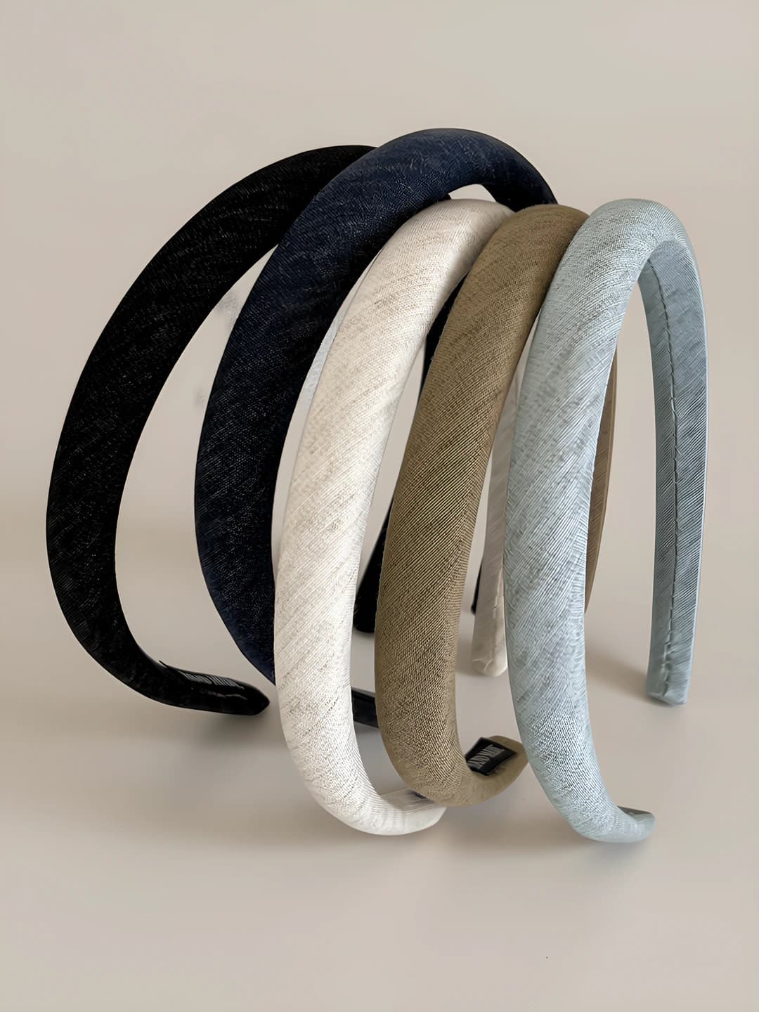 Women's retro thin headband, multi-color, daily and commute use, high crown effect, non-woven material