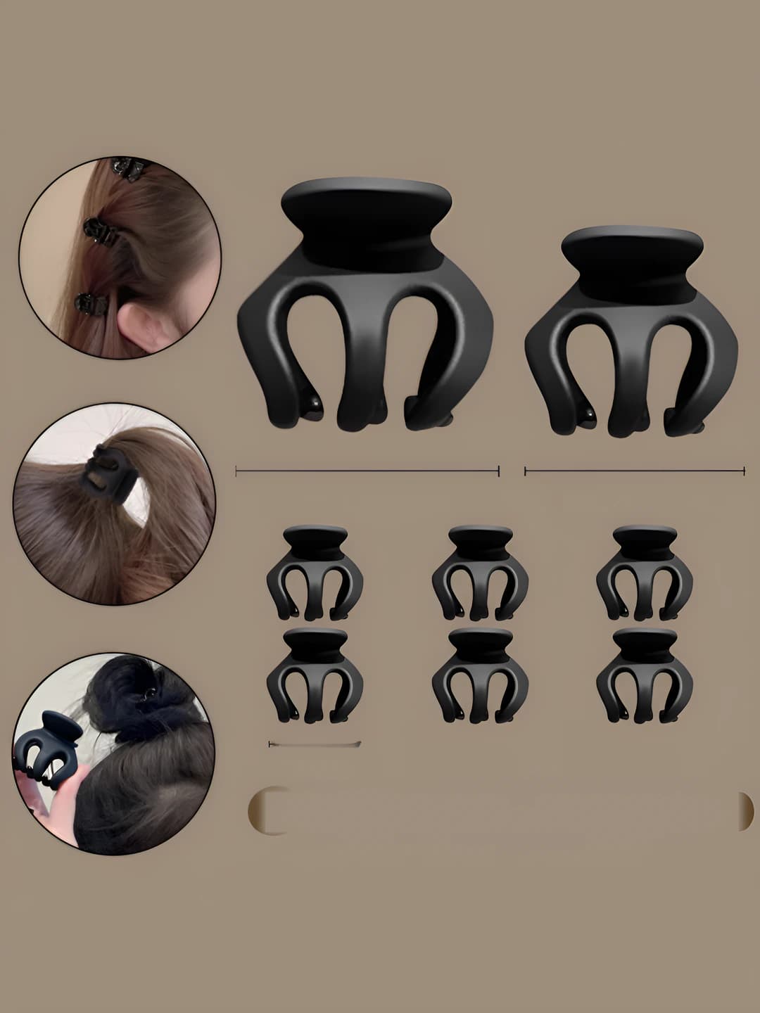 9# Large Medium Small 8 pcs