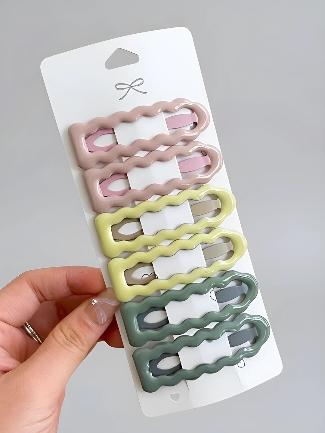 Spring color, oval, 6 pcs