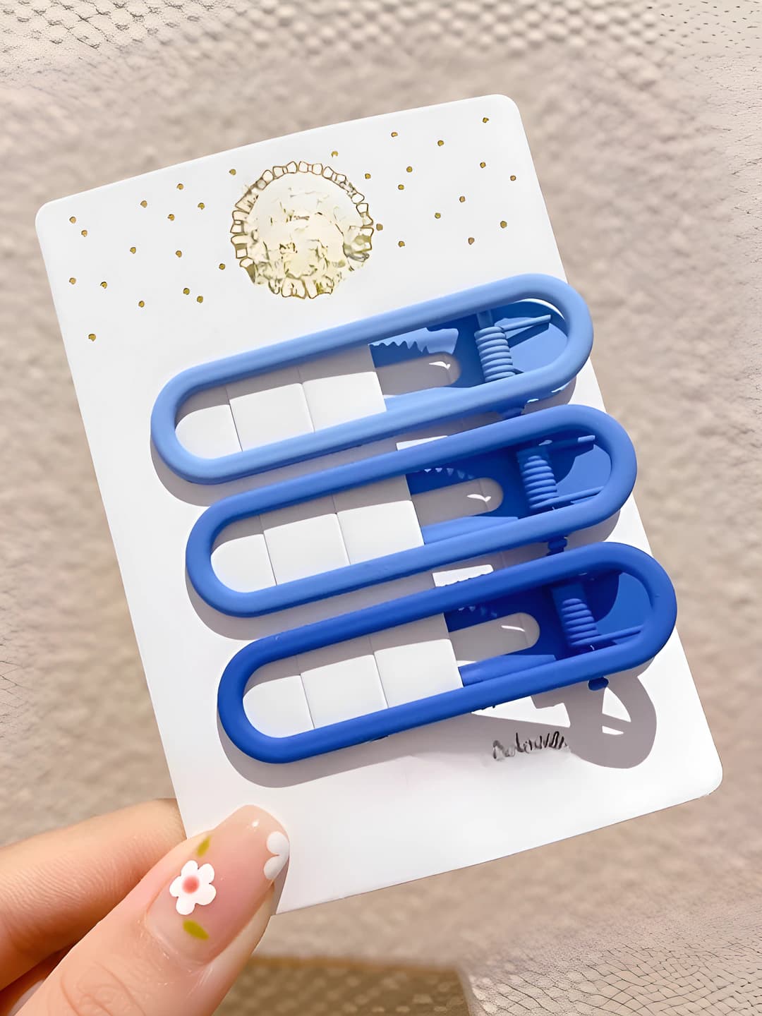 3# Blue gradient 3-piece set 6 cm