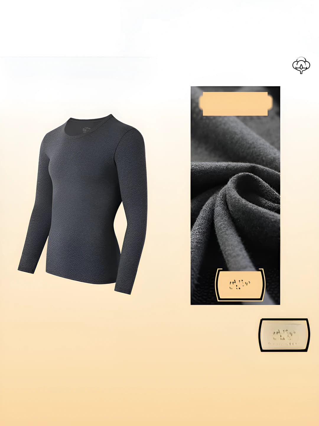 Мужской топ - Medium grey