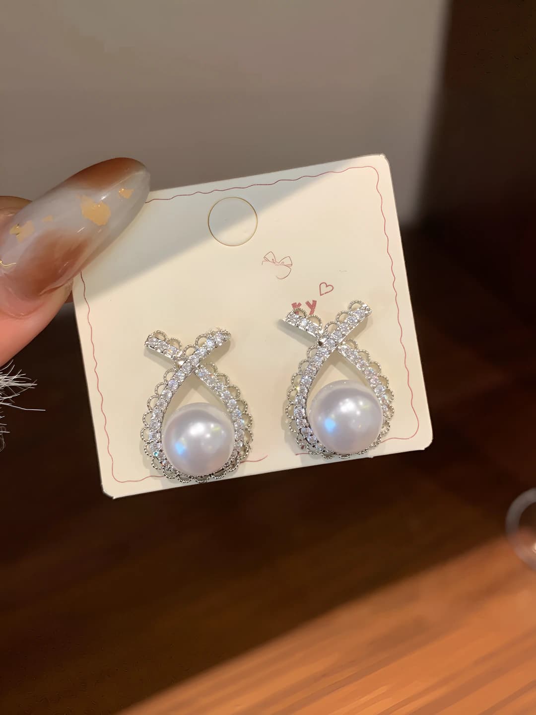TDW19 Crossed pearl [Copper]