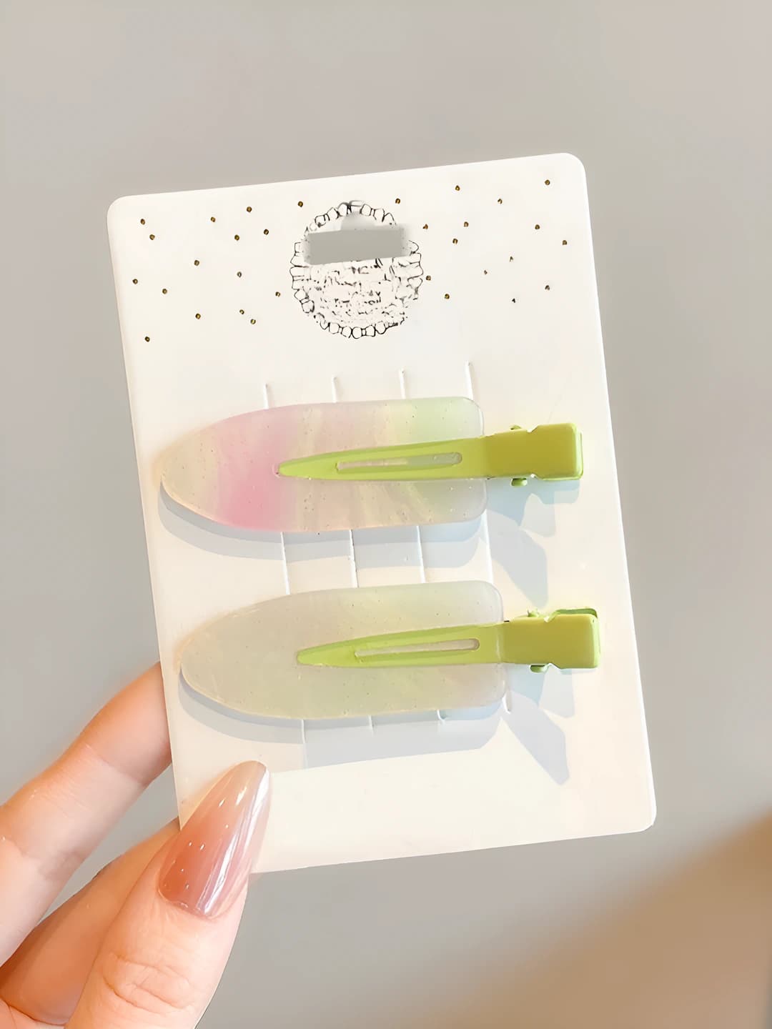6# Fruit green 2 pcs - 6.5 cm