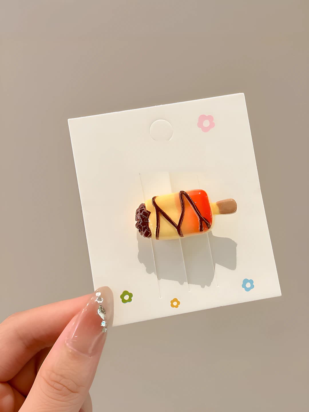 5# ice cream yellow 2cm 3.2cm
