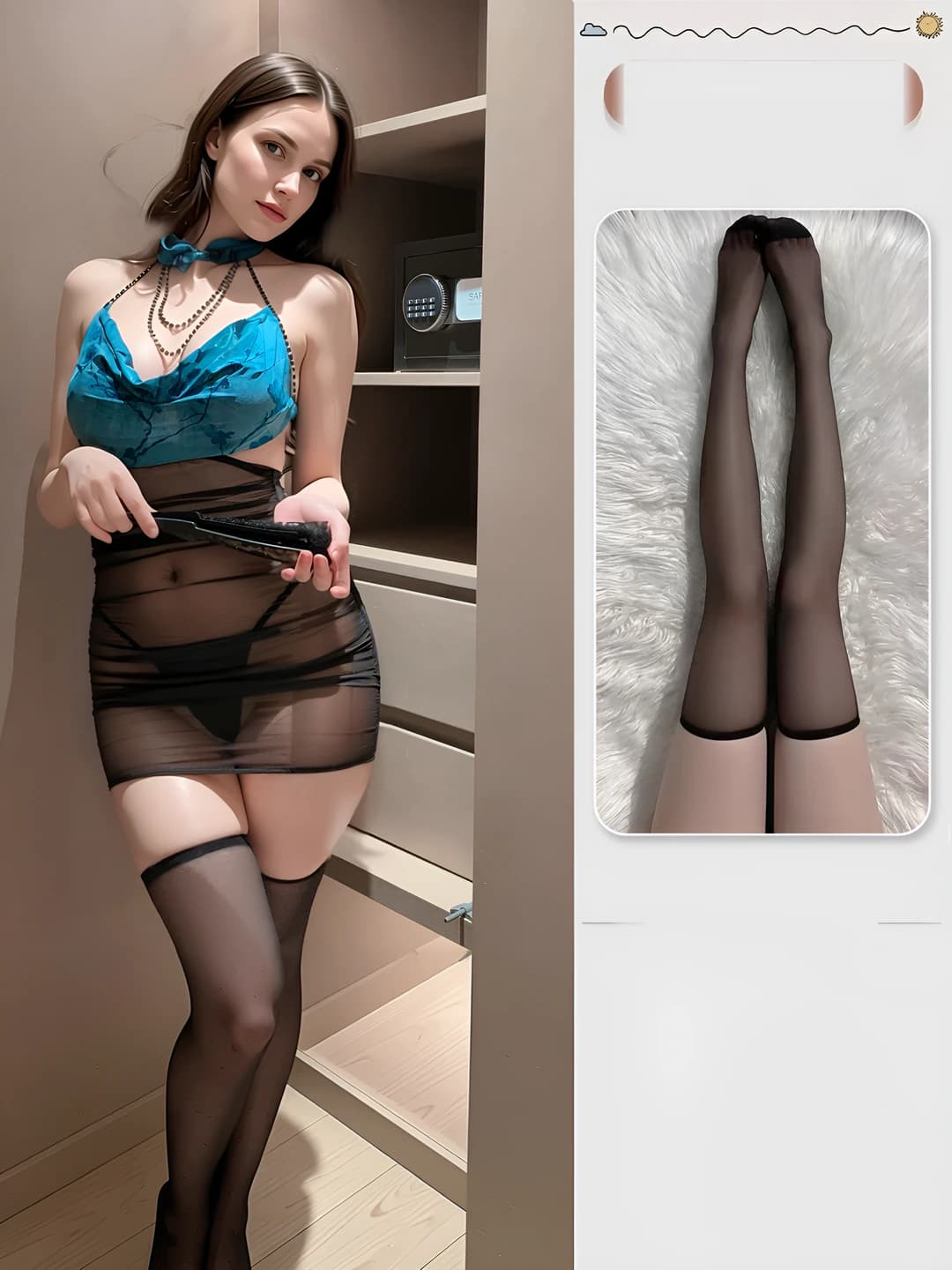 Black + black seamless