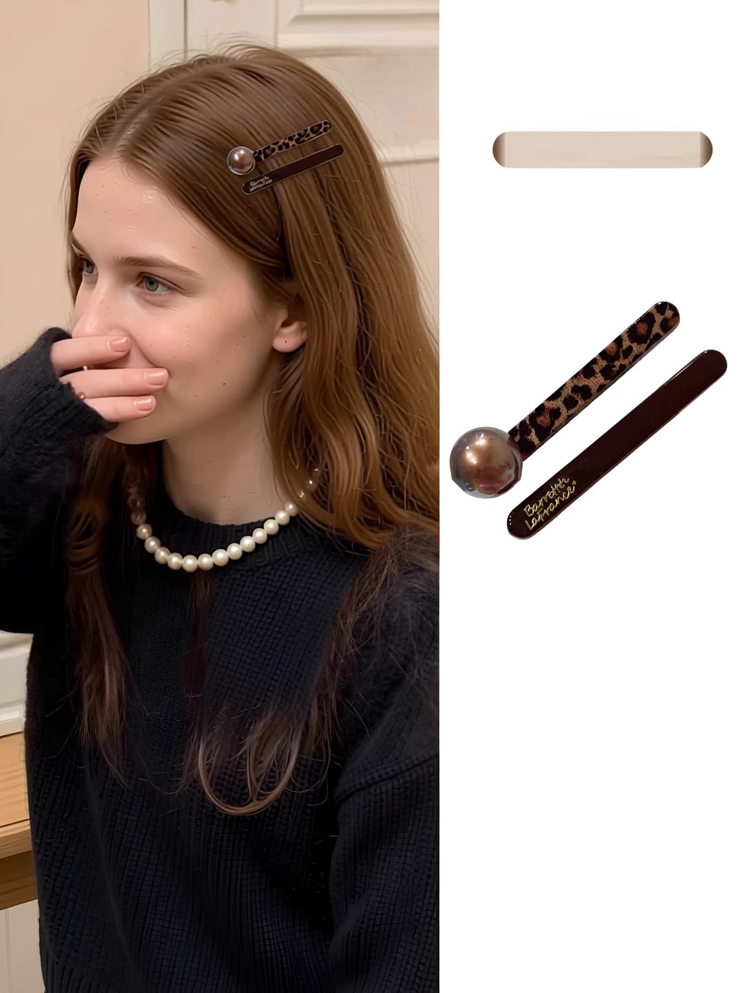 1# Квадратный зажим пара 6.5cm