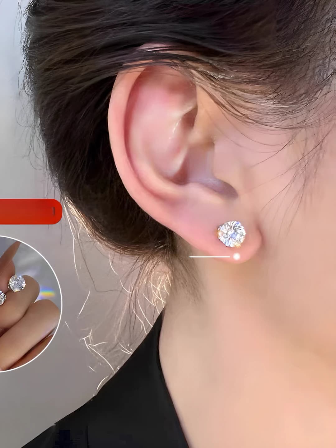6mm quloq sobi (juft)