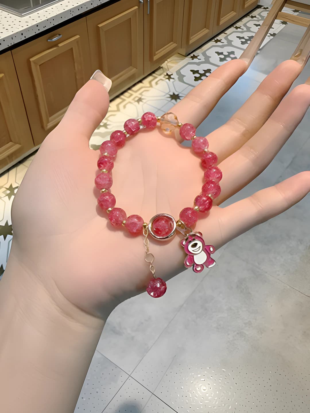 Strawberry Bear, мрамор
