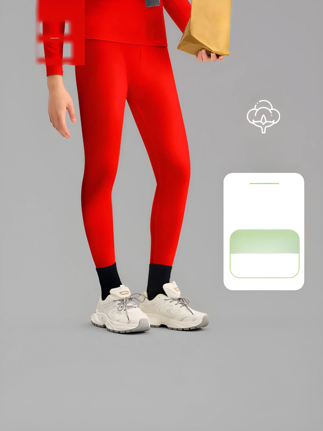 Men's Chinese red