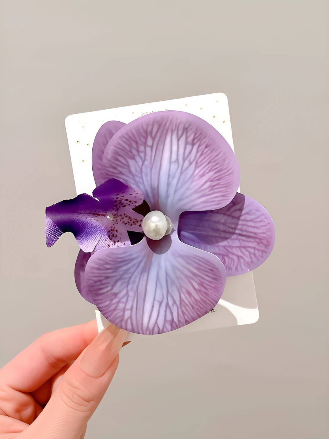 3# Binafsha phalaenopsis qisqich 9 sm