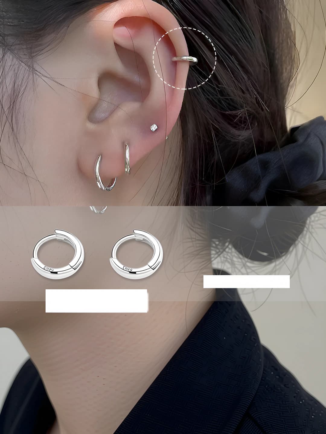 8mm, pair