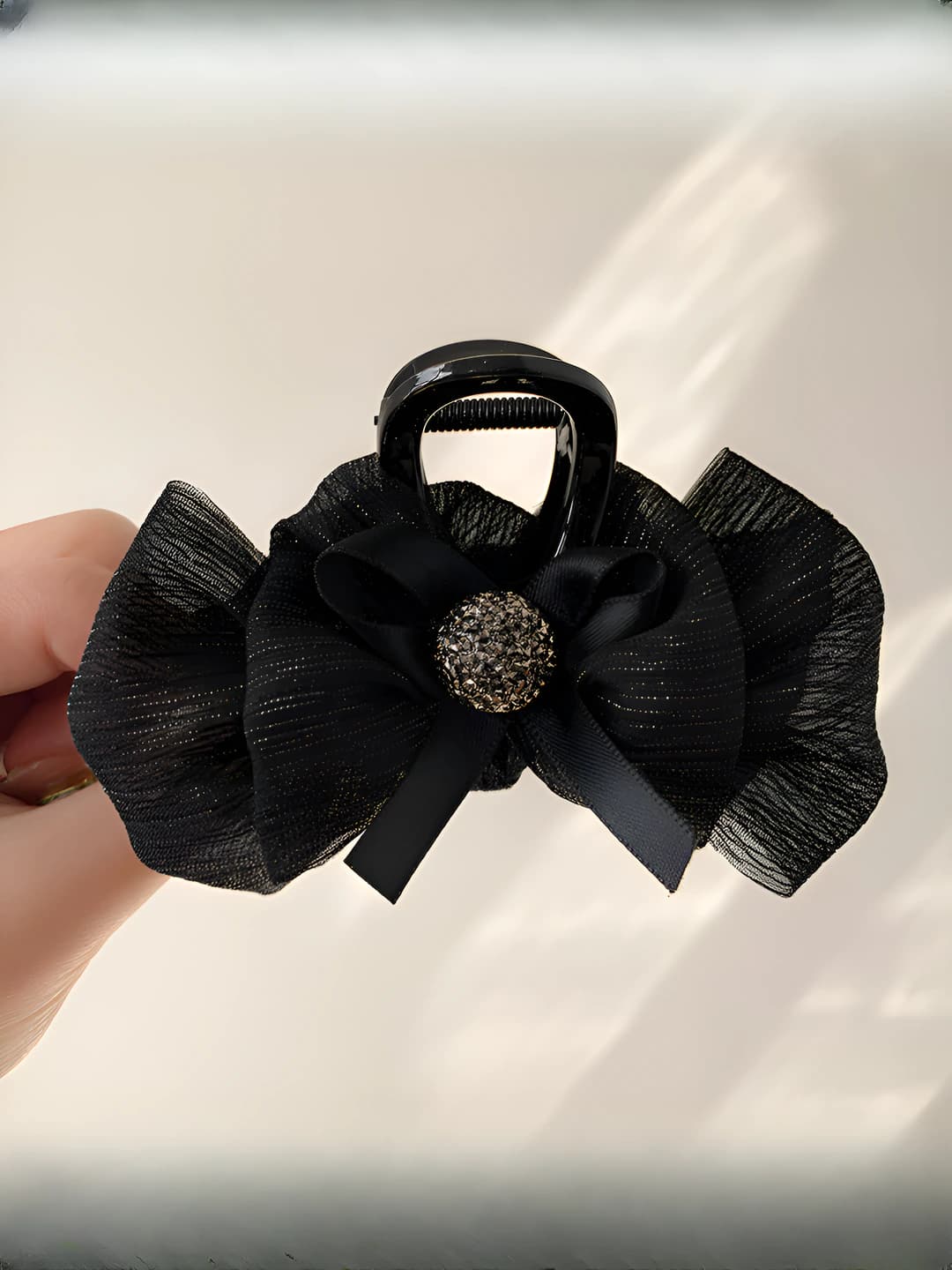 1- Qora yaltiroq olmos 8cm