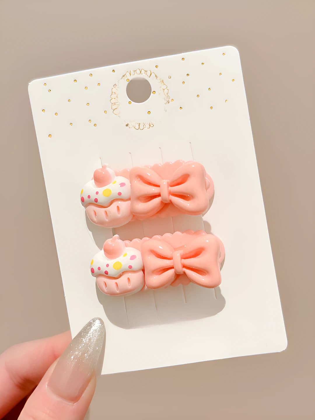 2# Волнистый зажим для торта 1 пара #4cm