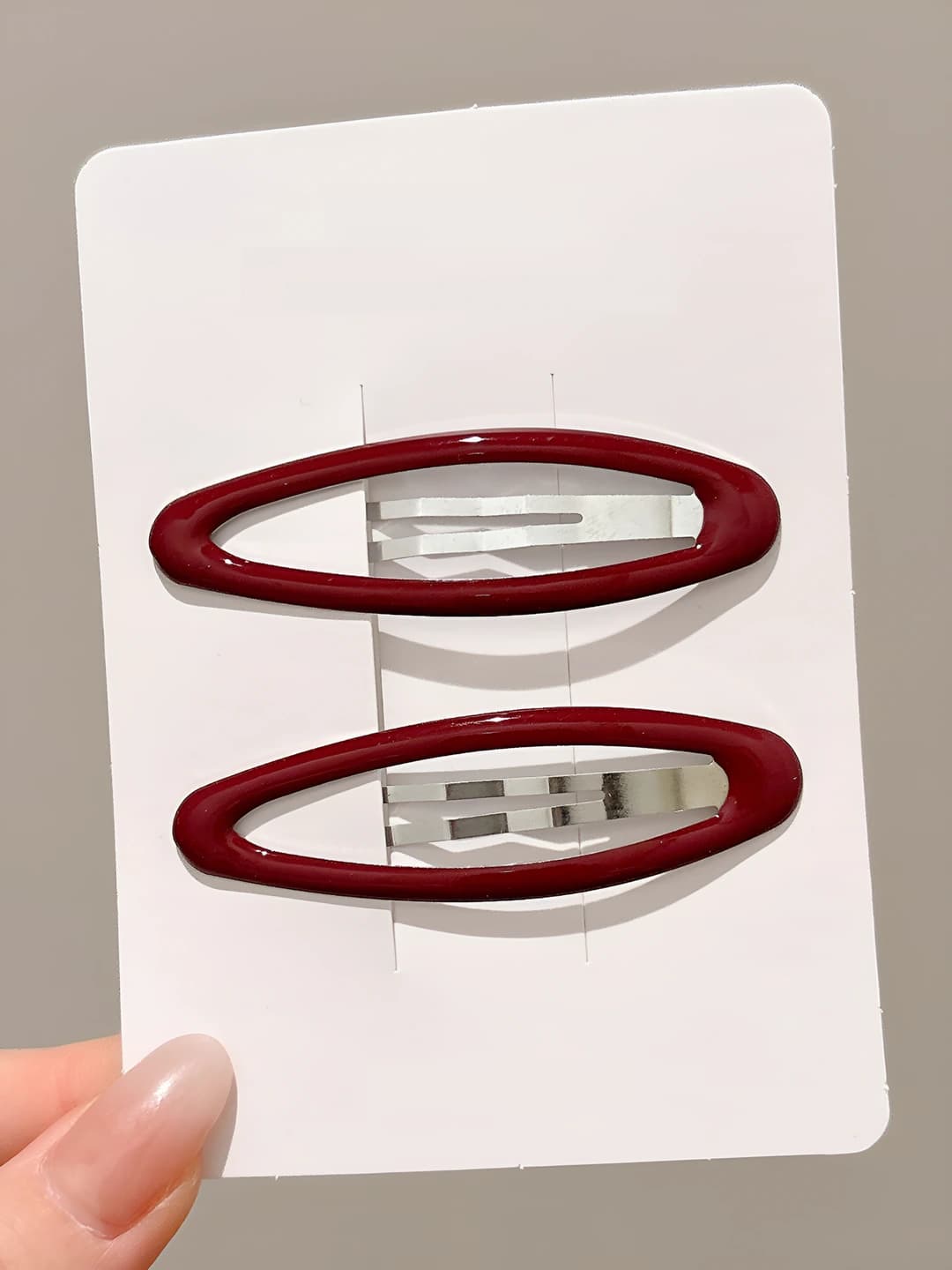 Wine red, 6.7 cm