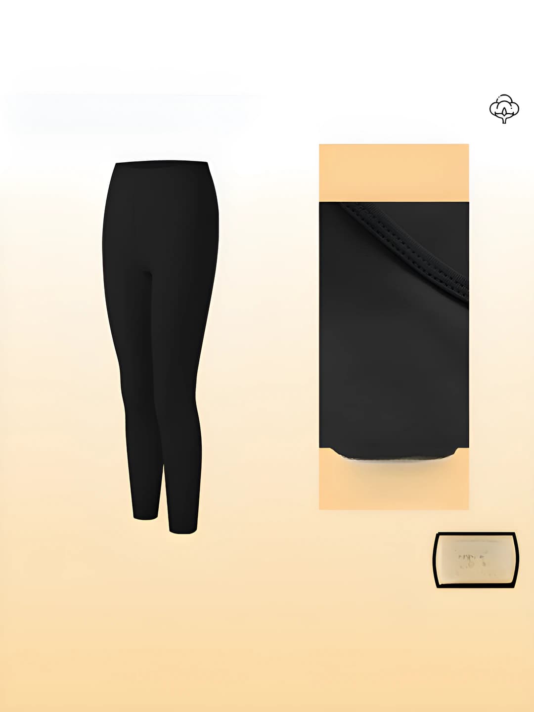Women's pants, black