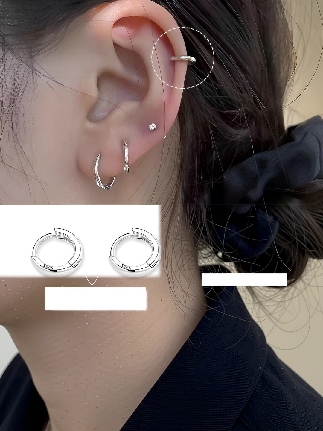 8mm, pair