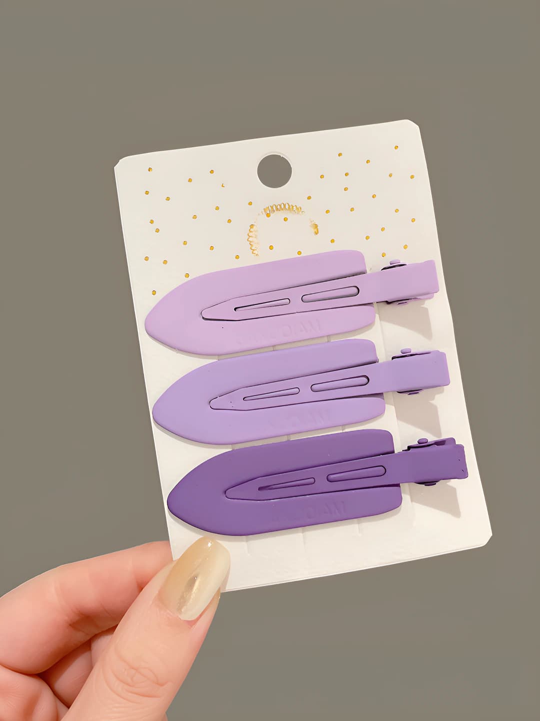 Purple - 3 pcs 7 cm