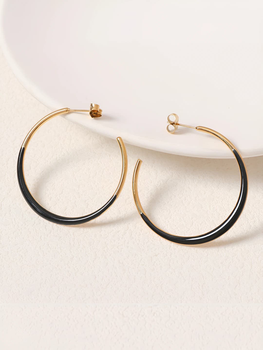 Black + gold