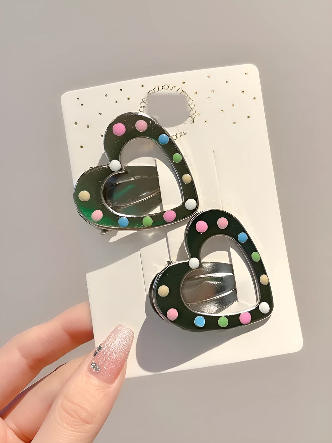 2# Cut-out heart, 2 pcs