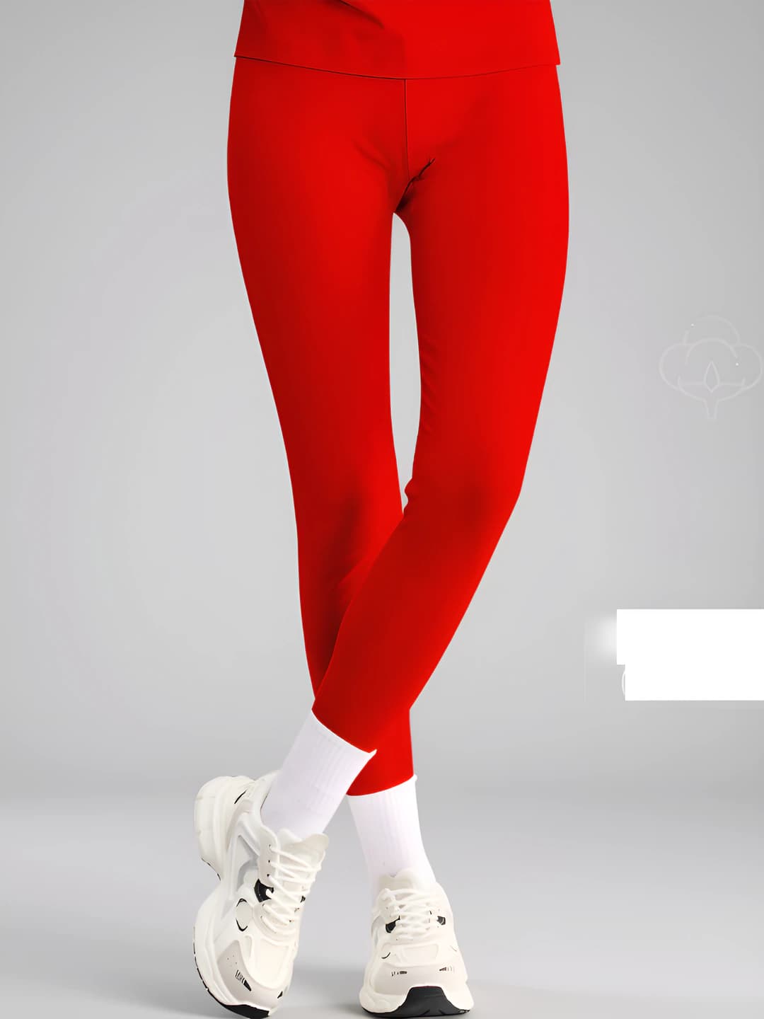 Women's pants, Chinese red