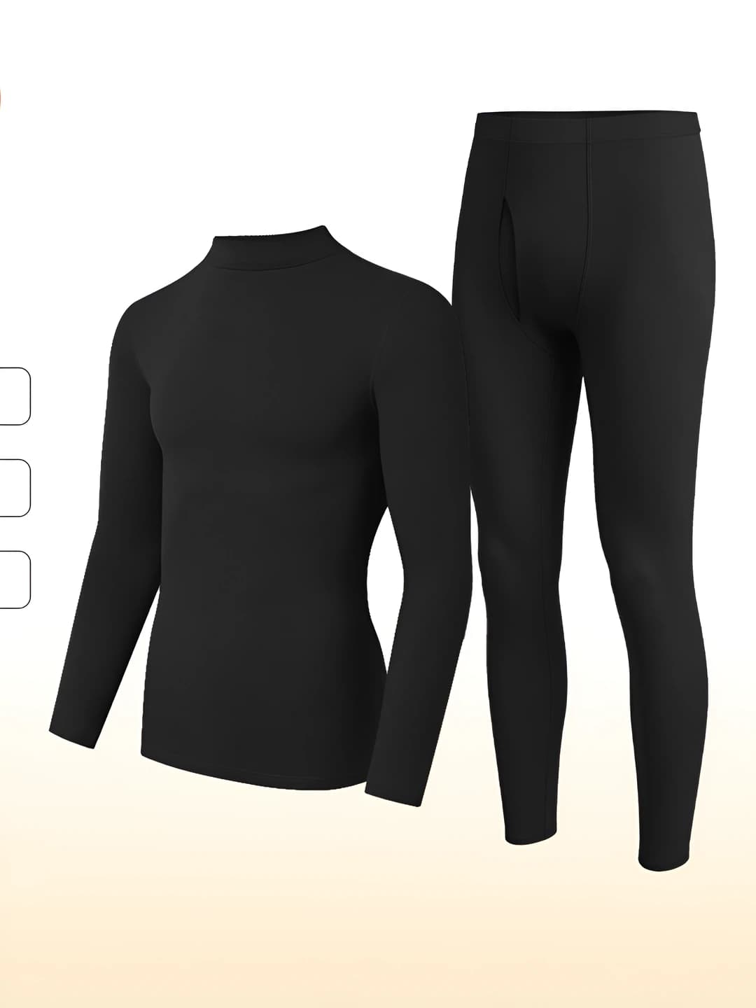 Men's set - Obsidian black