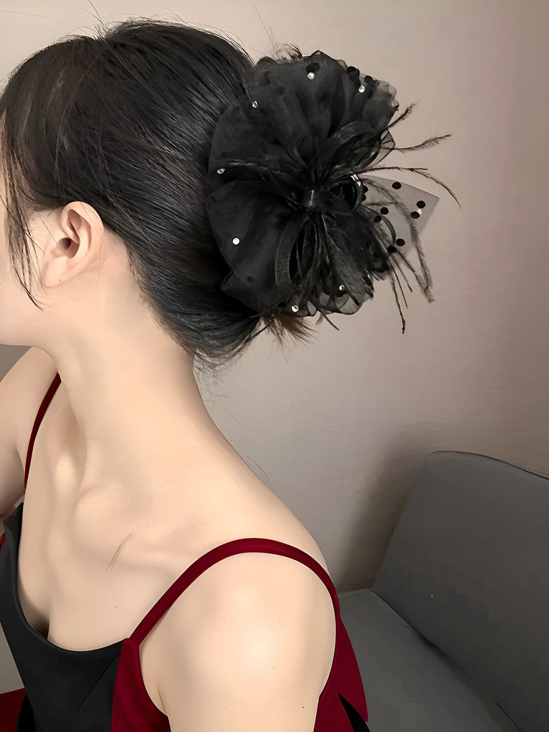 1# 3D лепестки цветка зажим