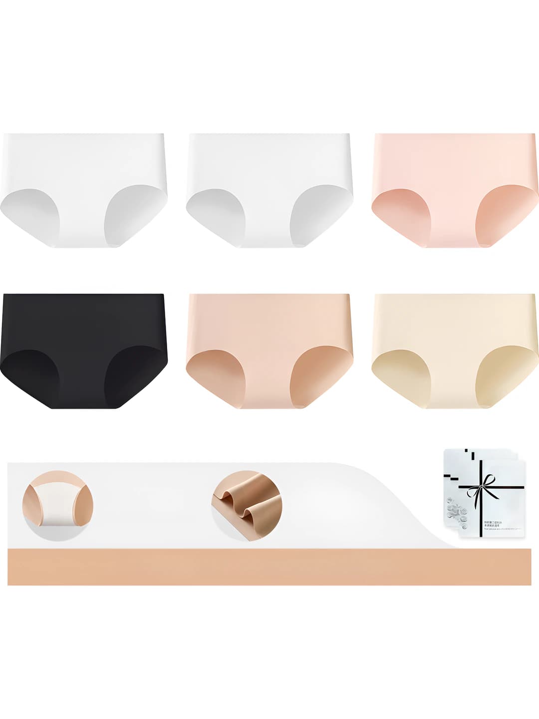 Cloudy Soft White*2 + Mung Bean Powder + Misty Night Black + Foundation Skin + Bare Skin