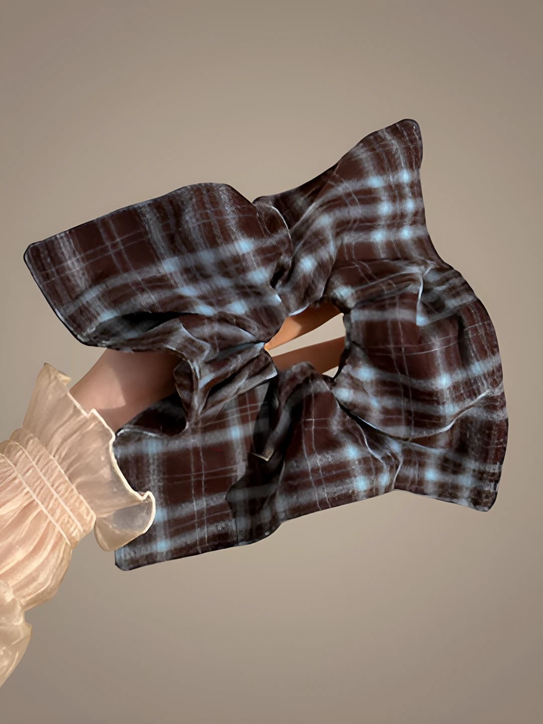 2# Black & blue plaid