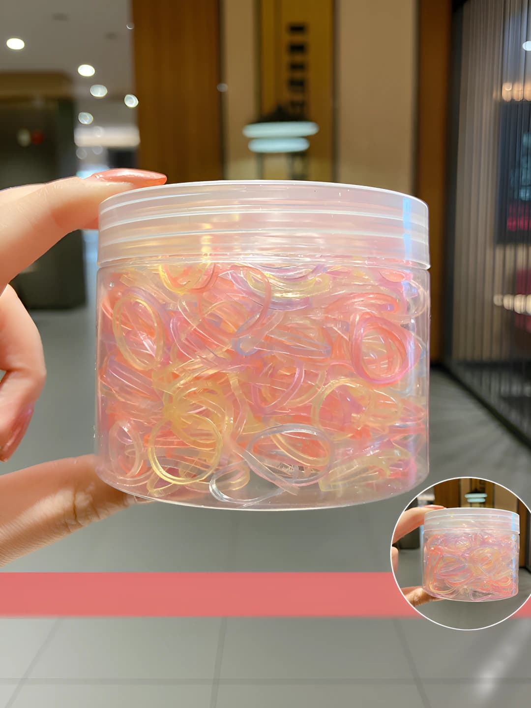 【56】Small thick clear 800 pcs in box
