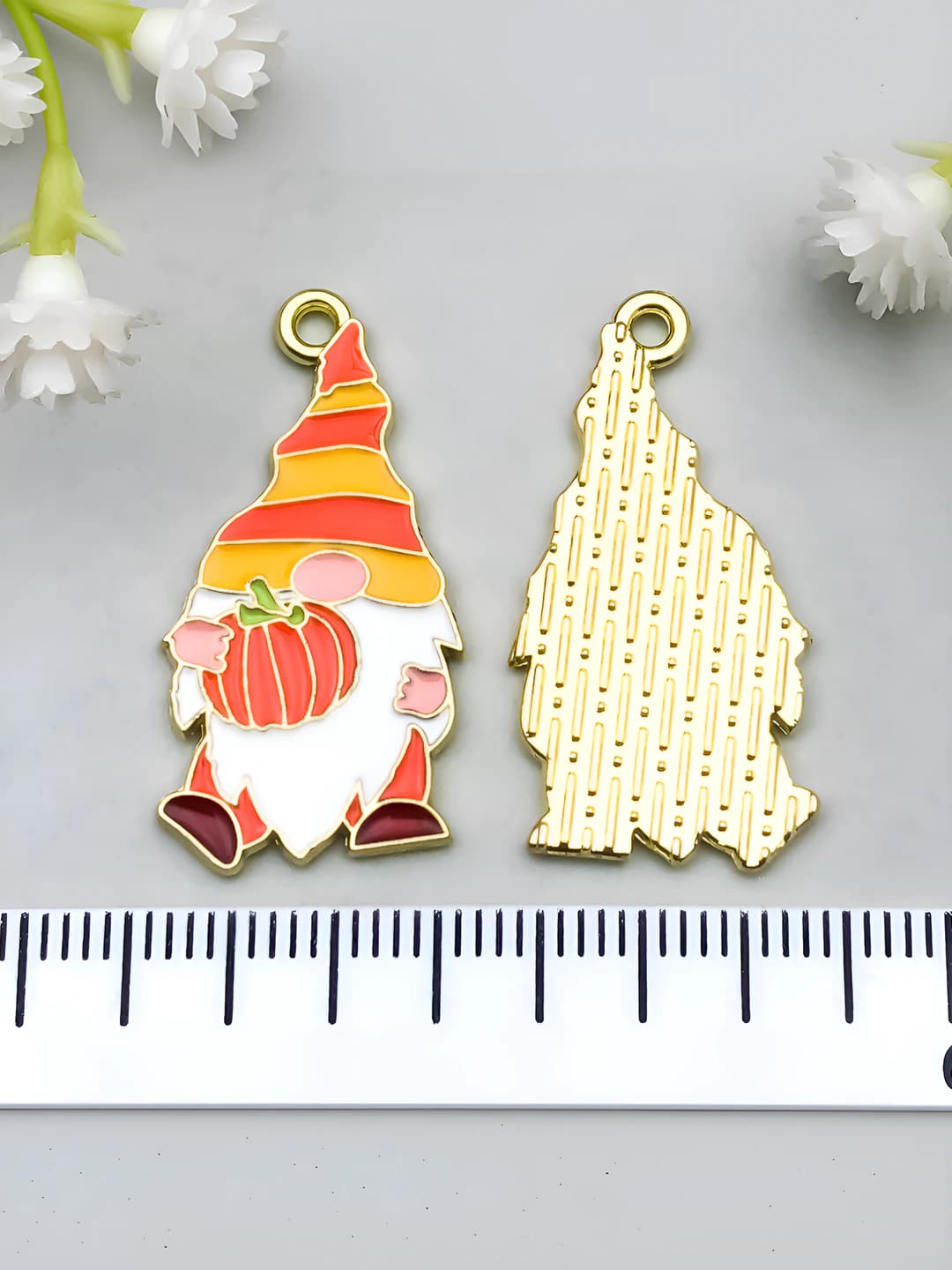 Оранжевый гном, 30x15mm, 1.7g