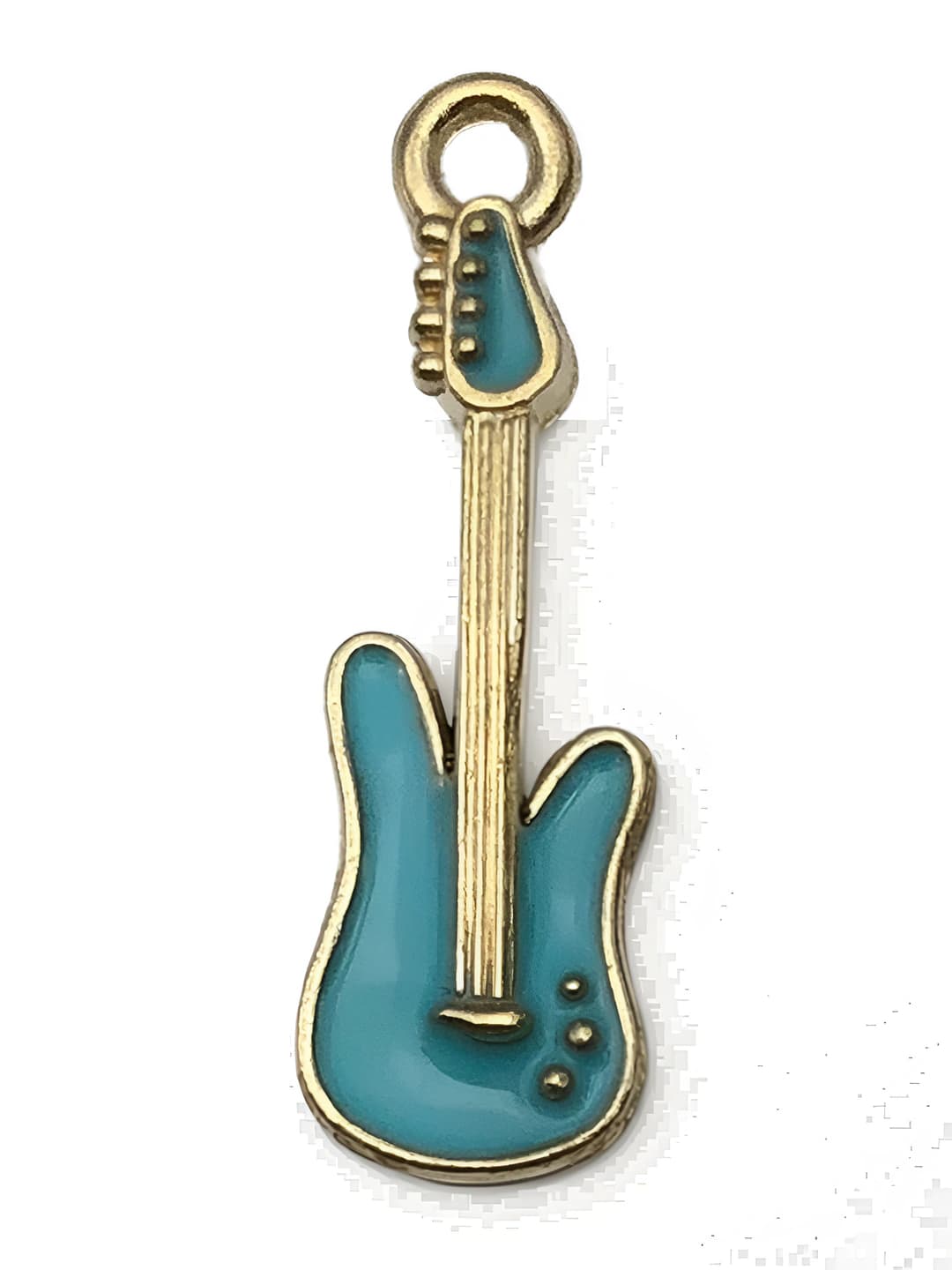 1 dona ko'k-gitara 27x9mm-1.4g