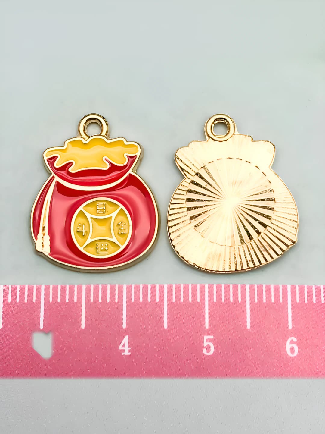 1 шт Новый год ежедневное богатство мешок 20x16mm-1.8g-21336