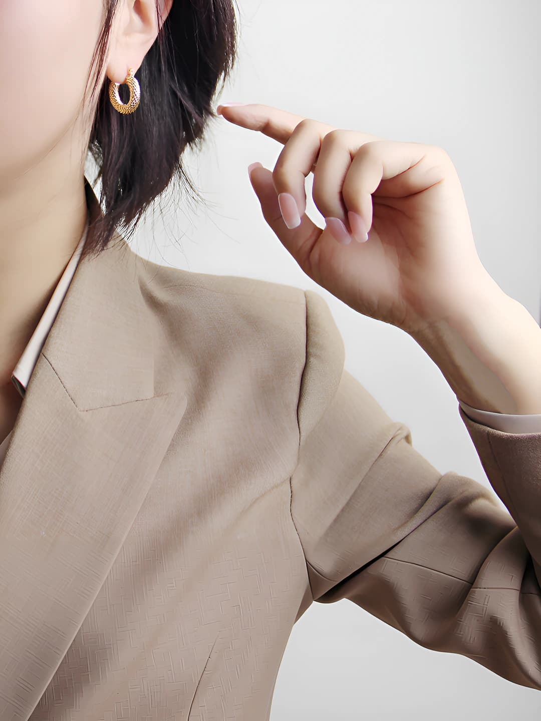 Hoop earrings