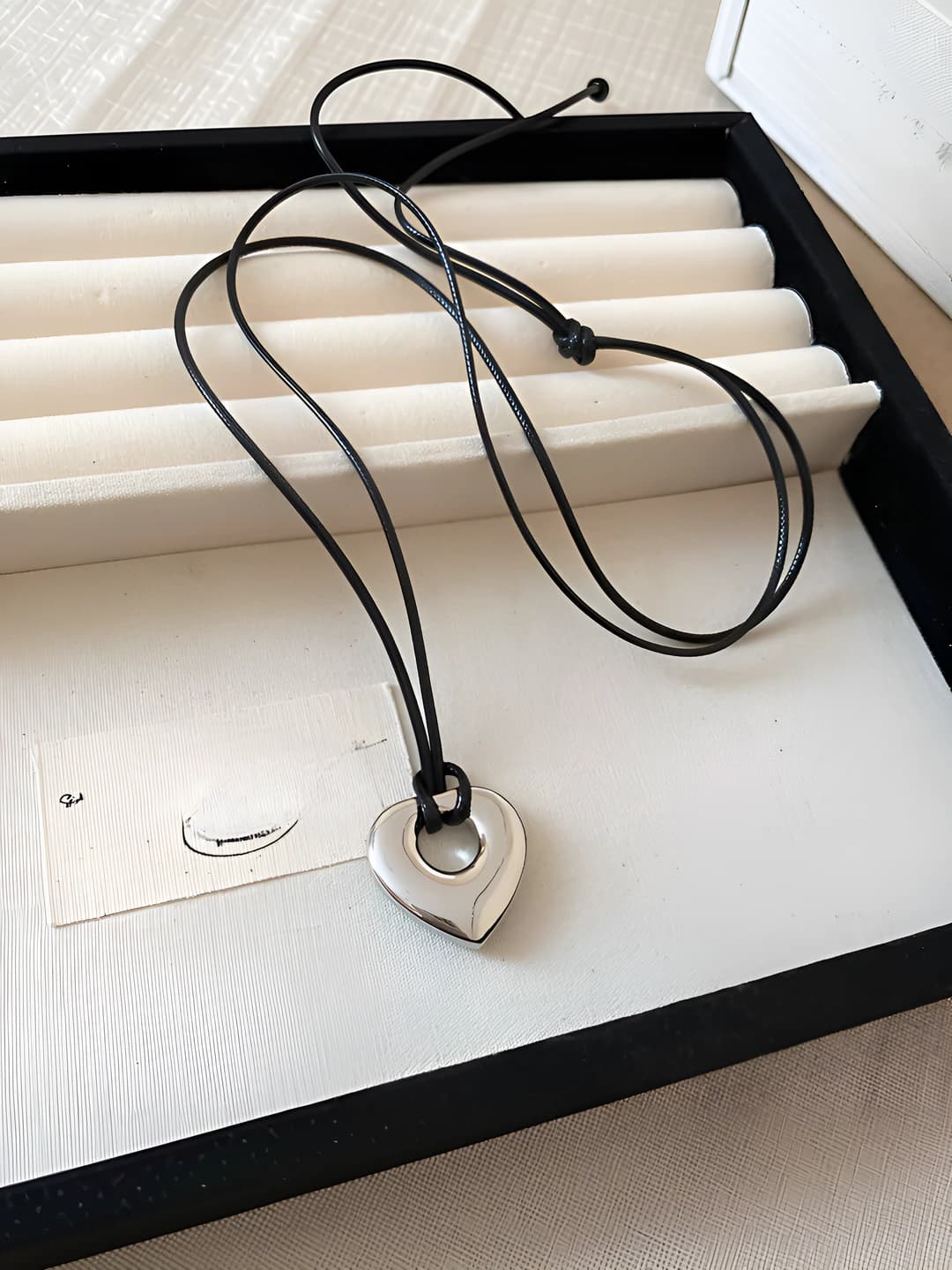30# Necklace - Silver - Open